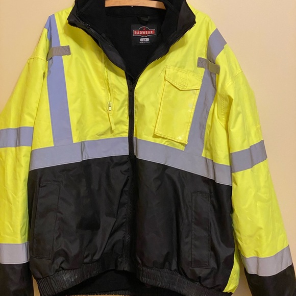 Radwear Jackets & Coats Radians Radwear Mens Safety Jacket Fleece